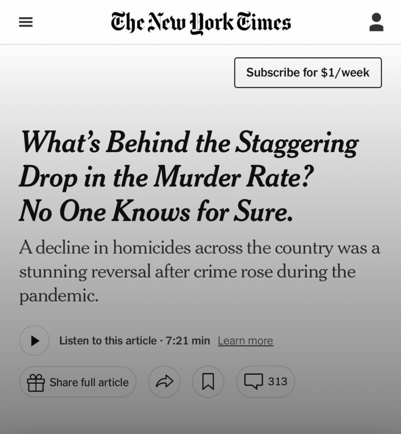 Image for the Tweet beginning: Today’s reminder that the @nytimes